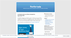 Desktop Screenshot of ponferrada.wordpress.com