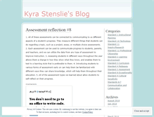 Tablet Screenshot of kstensliestudent.wordpress.com