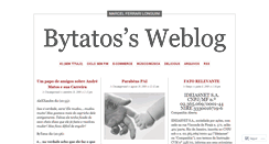 Desktop Screenshot of bytatos.wordpress.com