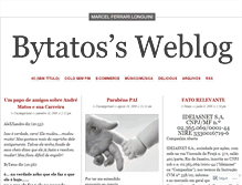 Tablet Screenshot of bytatos.wordpress.com