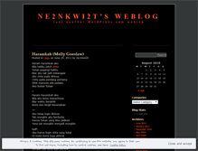 Tablet Screenshot of ne2nkwi2t.wordpress.com