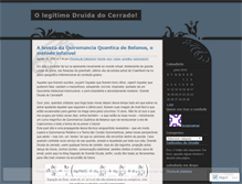 Tablet Screenshot of druidadocerrado.wordpress.com