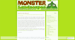 Desktop Screenshot of monsterlandscapes.wordpress.com