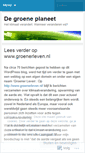 Mobile Screenshot of groeneplaneet.wordpress.com