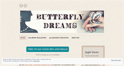Desktop Screenshot of lovelylissie.wordpress.com