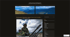 Desktop Screenshot of anakgunungtembagapura.wordpress.com