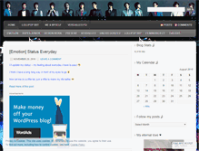 Tablet Screenshot of nakachan83.wordpress.com