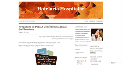 Desktop Screenshot of hotelariahospitalar.wordpress.com