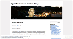 Desktop Screenshot of nsvijayakumar.wordpress.com