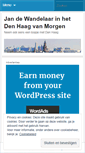 Mobile Screenshot of jandewandelaar.wordpress.com