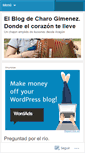 Mobile Screenshot of charogimenez.wordpress.com