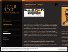 Tablet Screenshot of kennethflood.wordpress.com