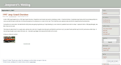 Desktop Screenshot of jeepnerd.wordpress.com