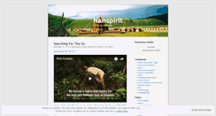 Desktop Screenshot of namaspiritsitemap.wordpress.com