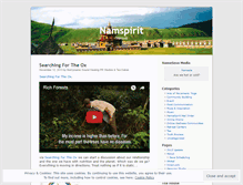 Tablet Screenshot of namaspiritsitemap.wordpress.com