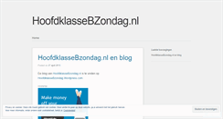 Desktop Screenshot of hoofdklasseb.wordpress.com