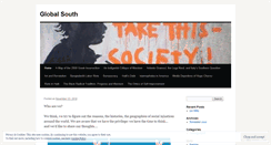 Desktop Screenshot of globalsouth12.wordpress.com