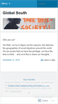 Mobile Screenshot of globalsouth12.wordpress.com