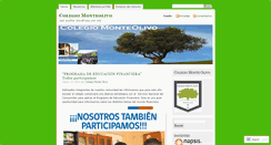 Desktop Screenshot of colegiomonteolivo.wordpress.com