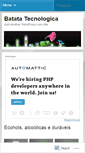Mobile Screenshot of batatatecnologica.wordpress.com