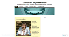 Desktop Screenshot of economiacomportamentale.wordpress.com