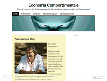 Tablet Screenshot of economiacomportamentale.wordpress.com