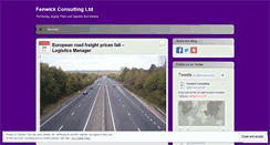 Desktop Screenshot of fenwickconsulting.wordpress.com