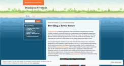 Desktop Screenshot of dominicancreations.wordpress.com