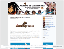 Tablet Screenshot of muffincheesecake.wordpress.com