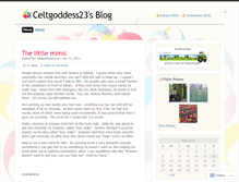 Tablet Screenshot of celtgoddess23.wordpress.com