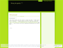 Tablet Screenshot of gabylovetuh.wordpress.com