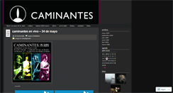 Desktop Screenshot of caminantesrock.wordpress.com