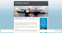 Desktop Screenshot of newadventurestravelgroup.wordpress.com
