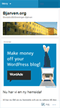 Mobile Screenshot of bjarven.wordpress.com