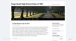 Desktop Screenshot of fargosouth81.wordpress.com