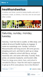 Mobile Screenshot of healthandwellus.wordpress.com