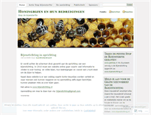 Tablet Screenshot of honingbijen.wordpress.com