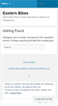 Mobile Screenshot of easternbikes.wordpress.com