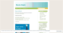 Desktop Screenshot of mundodelphi.wordpress.com