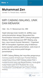 Mobile Screenshot of mhzen.wordpress.com