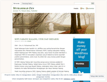 Tablet Screenshot of mhzen.wordpress.com