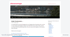 Desktop Screenshot of ellenensminger.wordpress.com