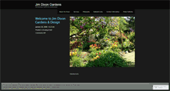 Desktop Screenshot of jimdixongardens.wordpress.com