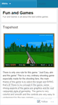 Mobile Screenshot of fungamesblog.wordpress.com