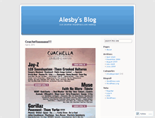 Tablet Screenshot of alesby.wordpress.com