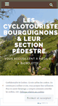 Mobile Screenshot of lescyclosbourguignons.wordpress.com