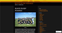 Desktop Screenshot of buhosrugby.wordpress.com