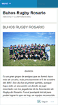 Mobile Screenshot of buhosrugby.wordpress.com