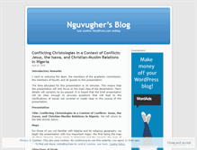 Tablet Screenshot of nguvugher.wordpress.com