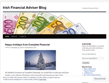 Tablet Screenshot of irishfinancialadviser.wordpress.com